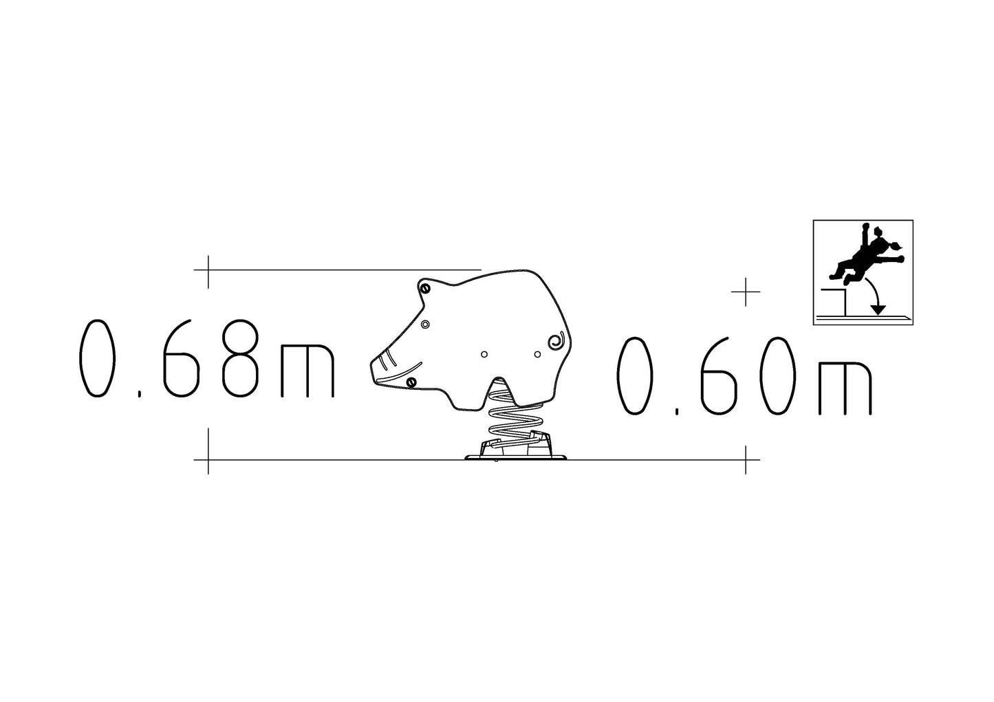 Fjädergunga Piggy