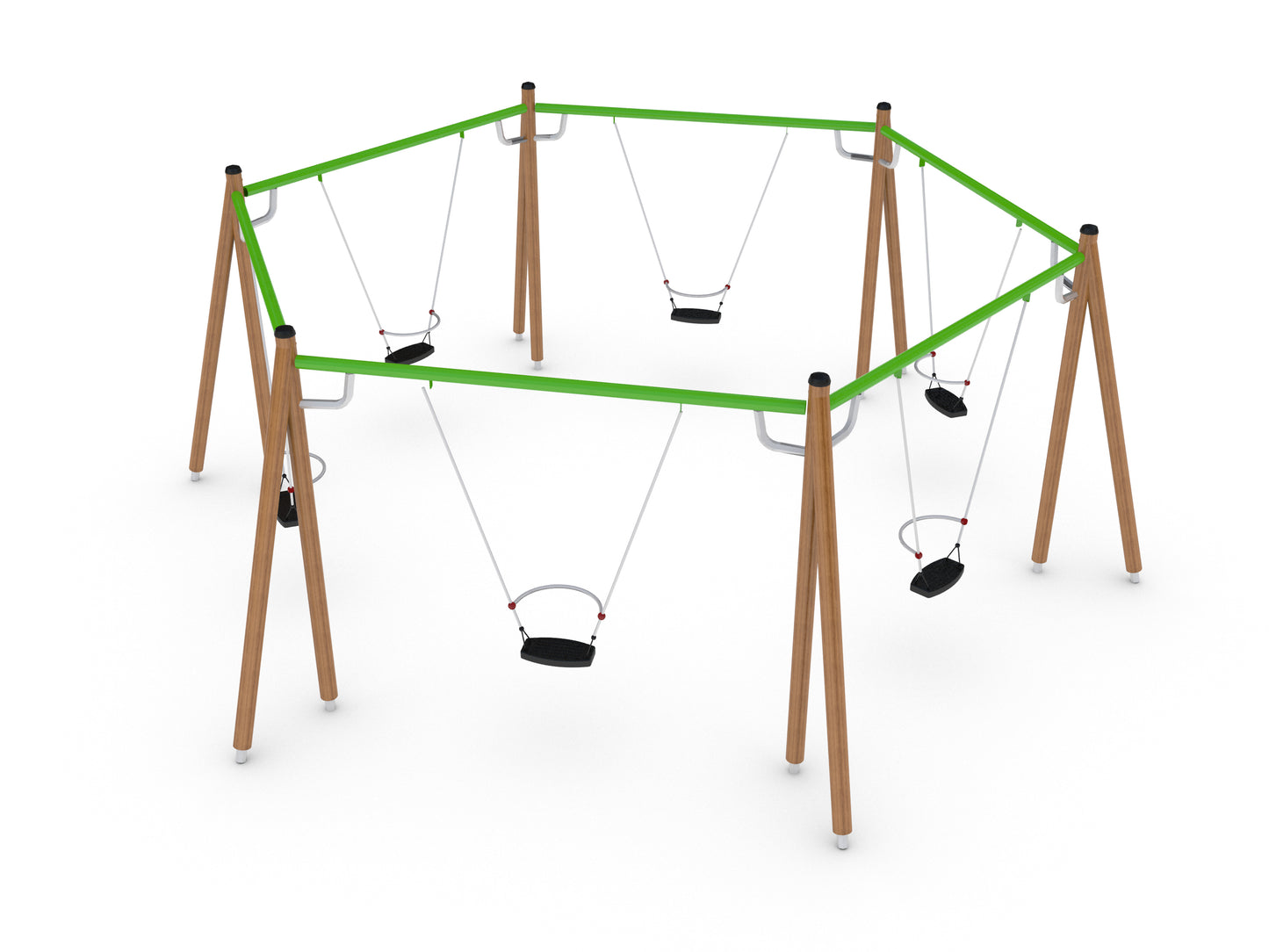 Gungställning Hexagon