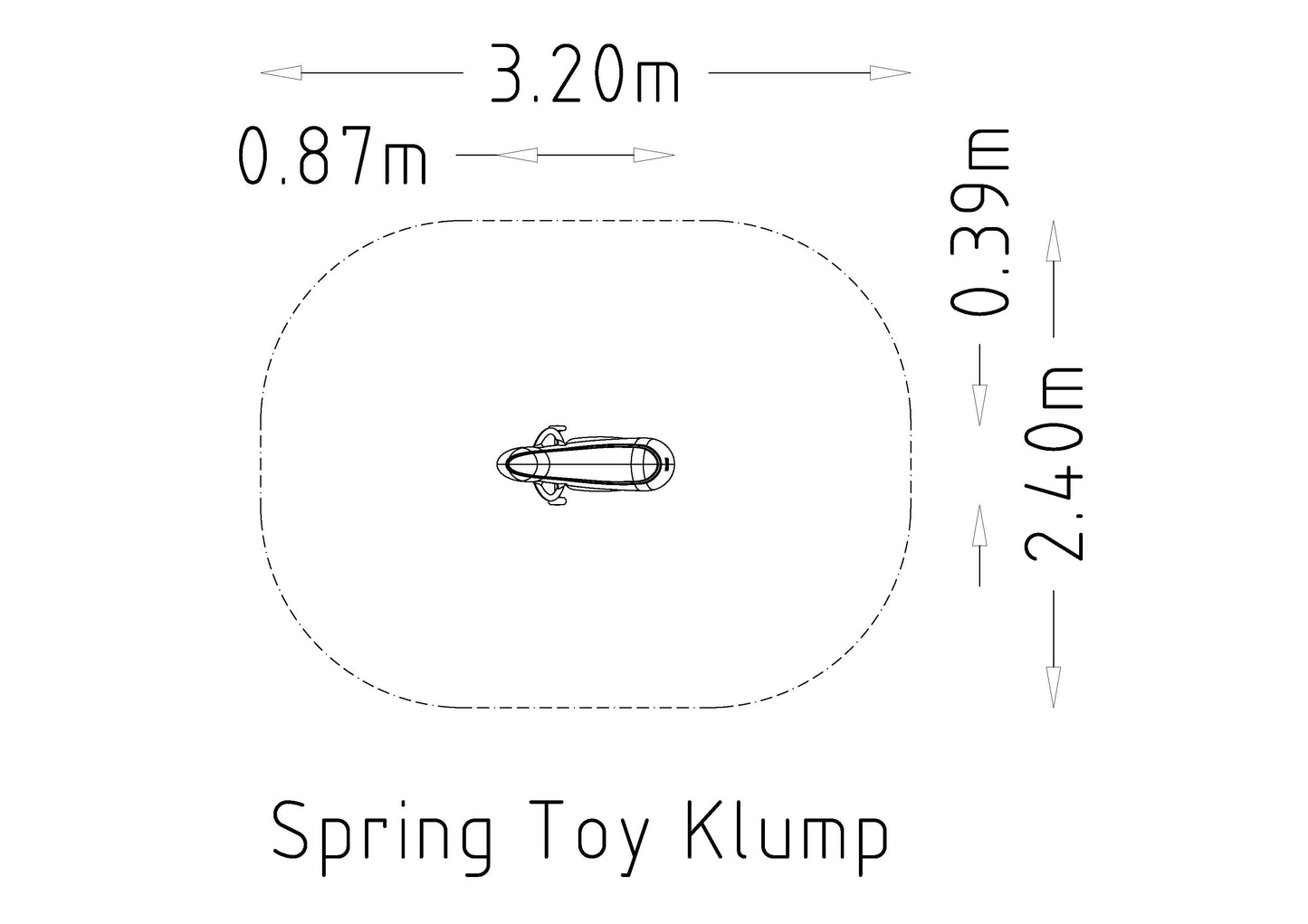 Fjädergunga Klump