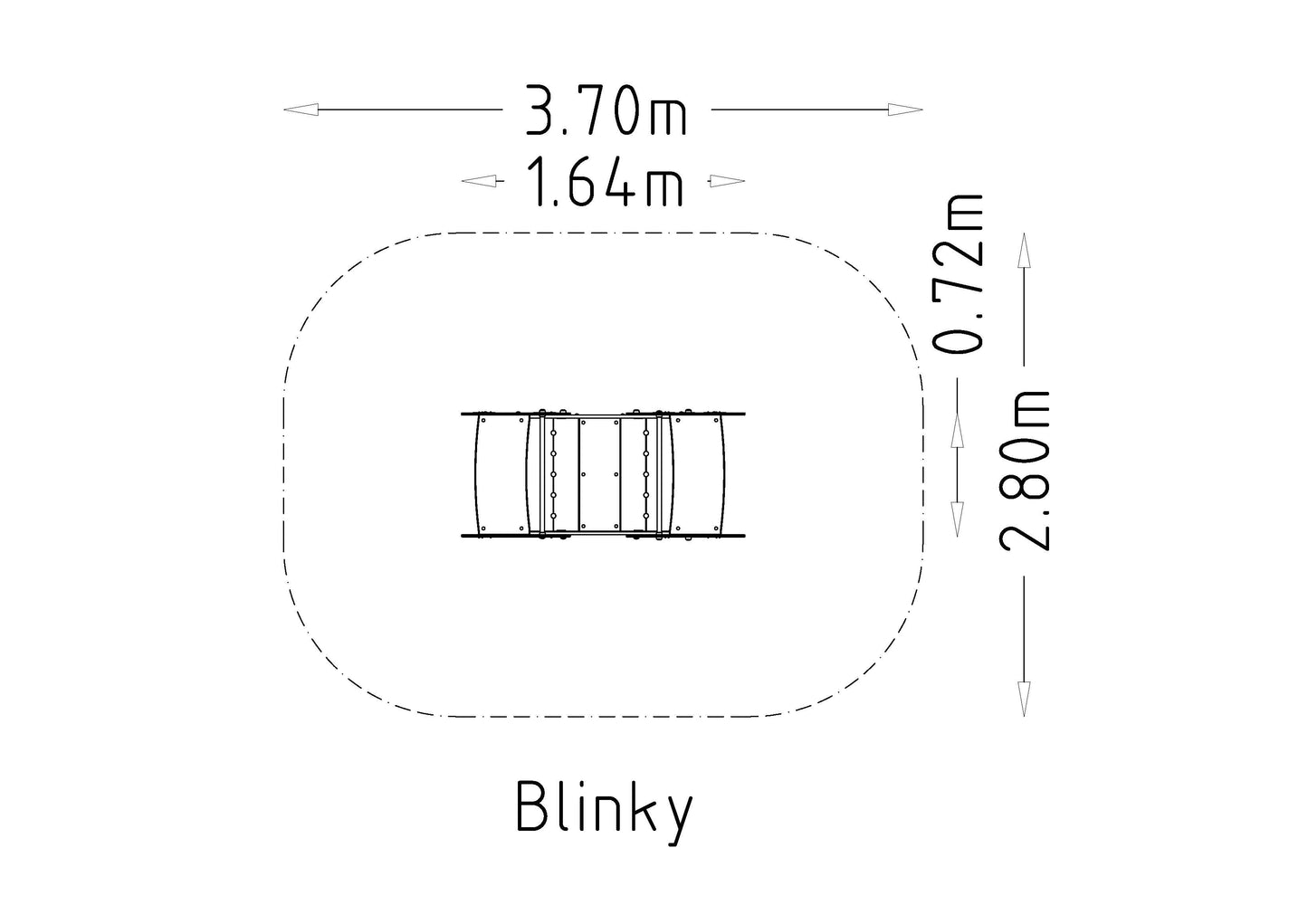 Fjädergunga Blinky
