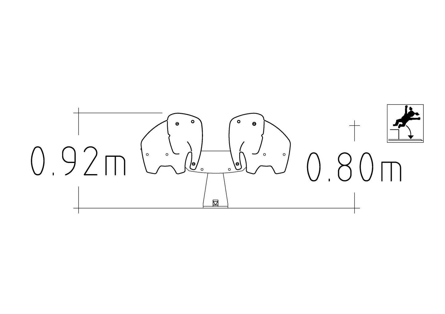 Fjädergunga Indy
