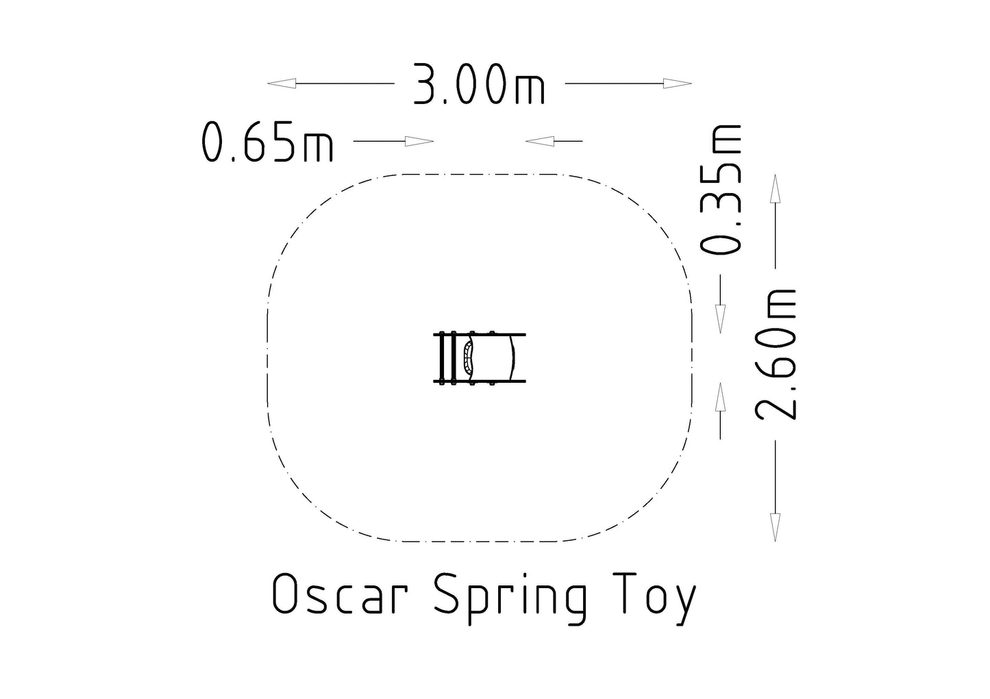 Fjädergunga Oscar
