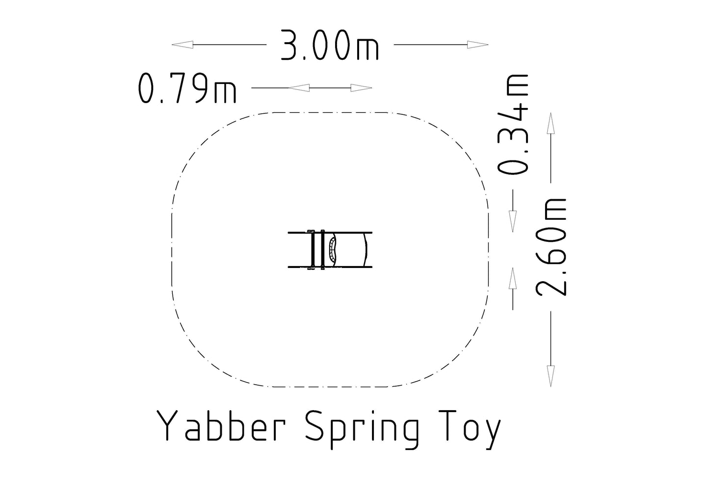 Fjädergunga Yabber