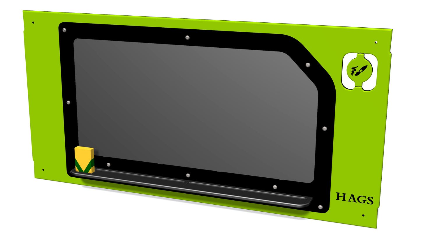 Lekpanel Kritstation