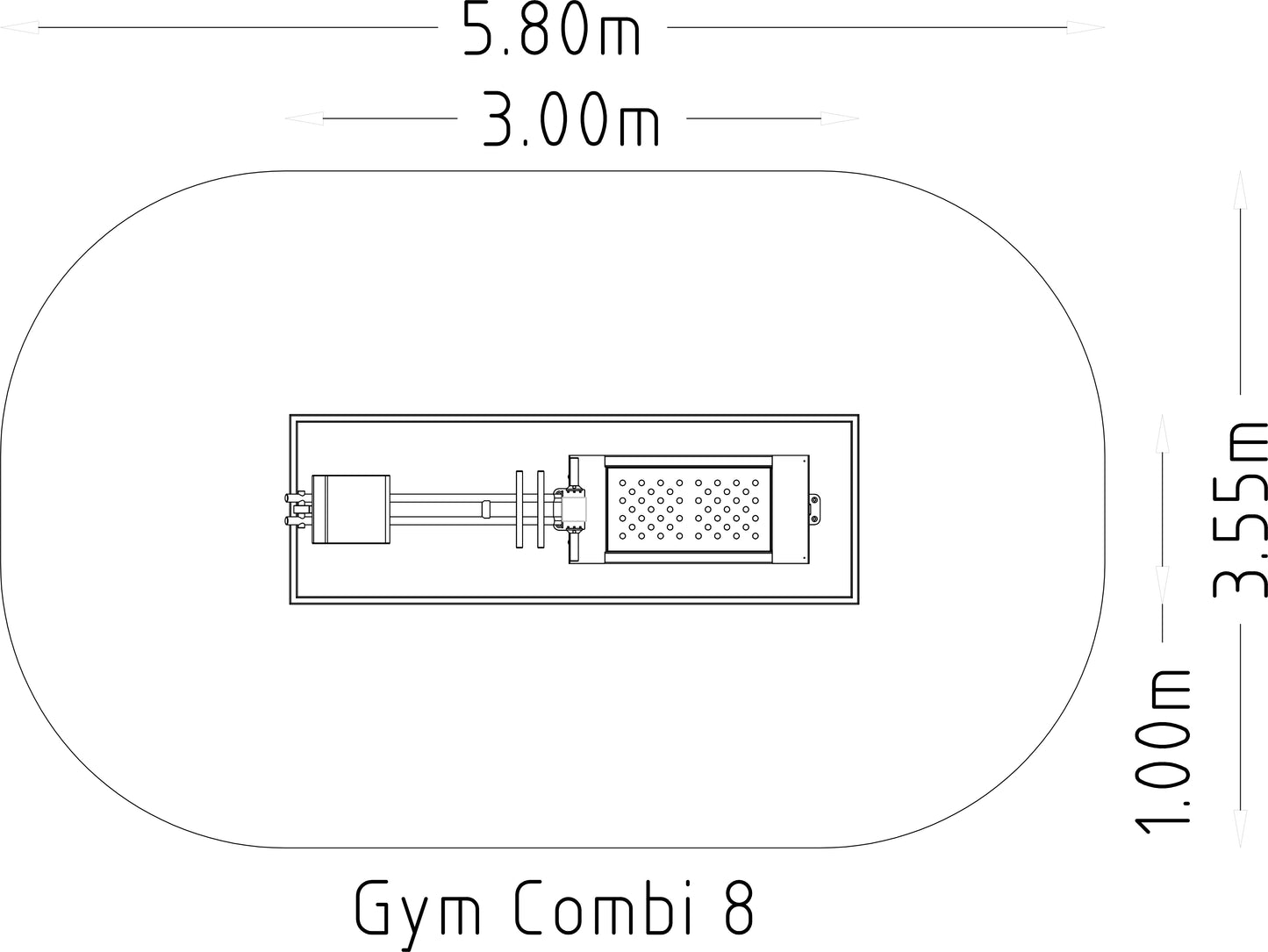 Denfit Gym Combi 8