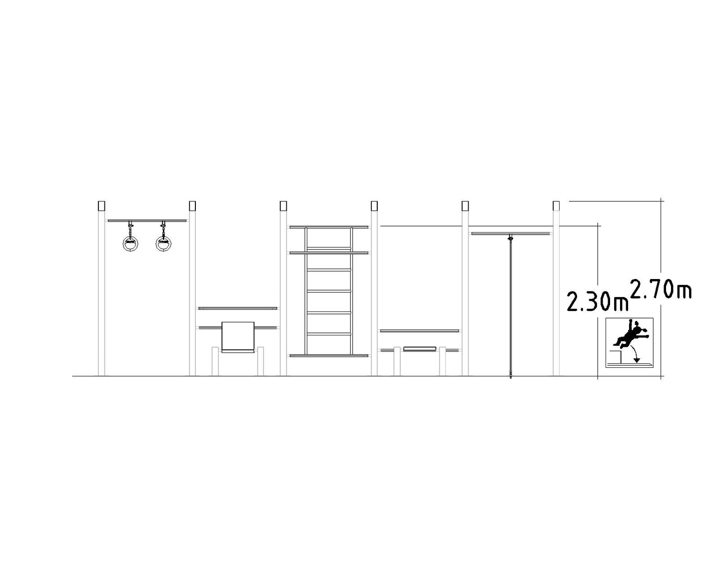 Denfit Large Workourk Frame