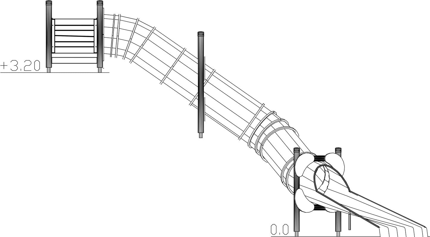 Släntrutch Rider 8,8x3,5m