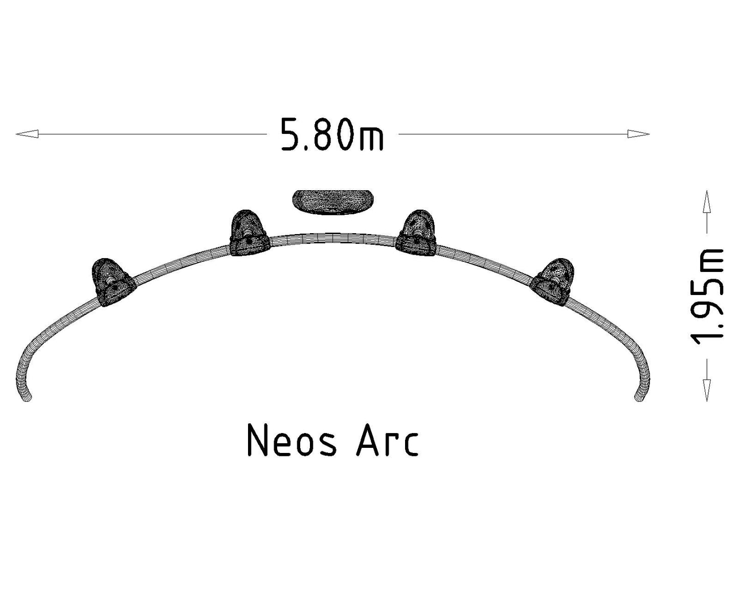 Lekpanel NEOS Arc