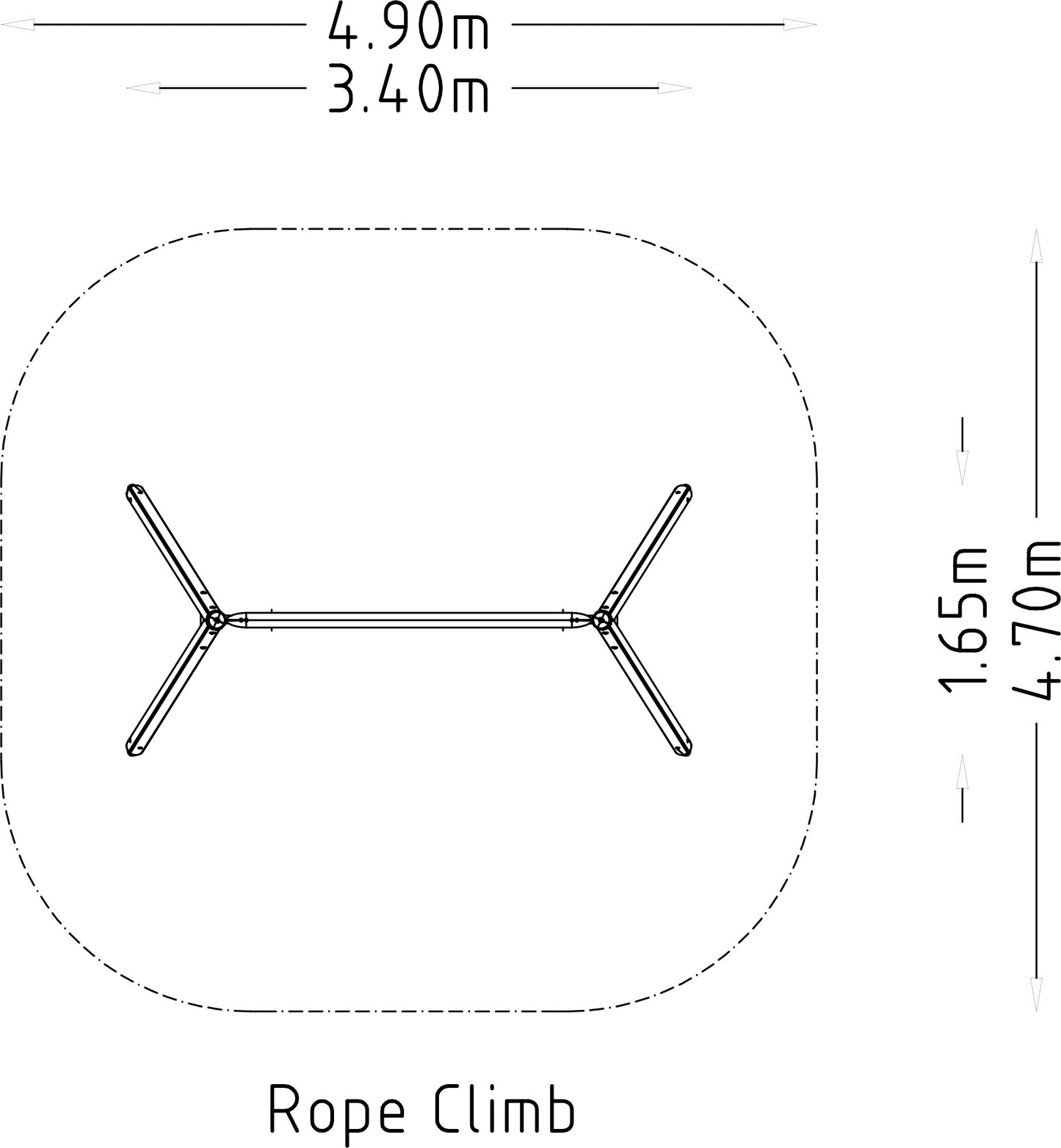 Hinderbana Rope Climb