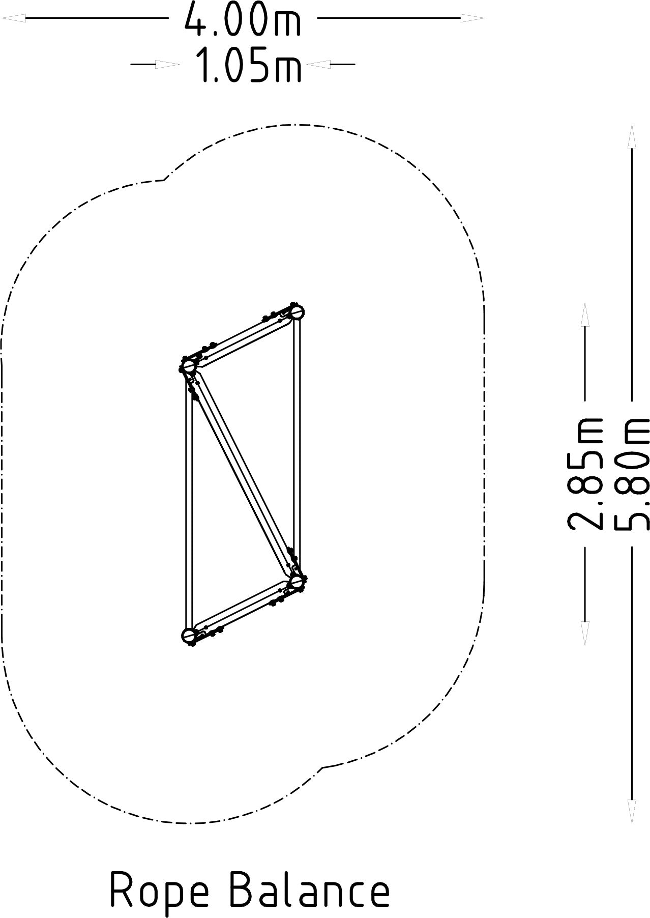 Hinderbana Rope Balance