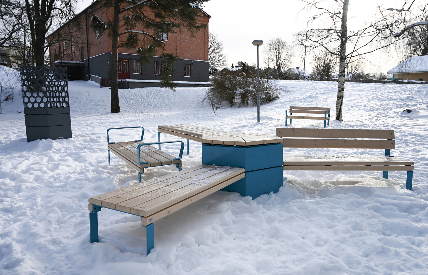 Parkbänk Rosenlund