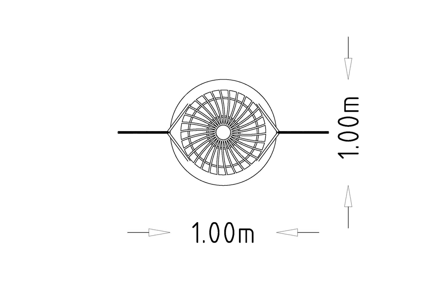 Gungsits Nestor Ø1000 mm