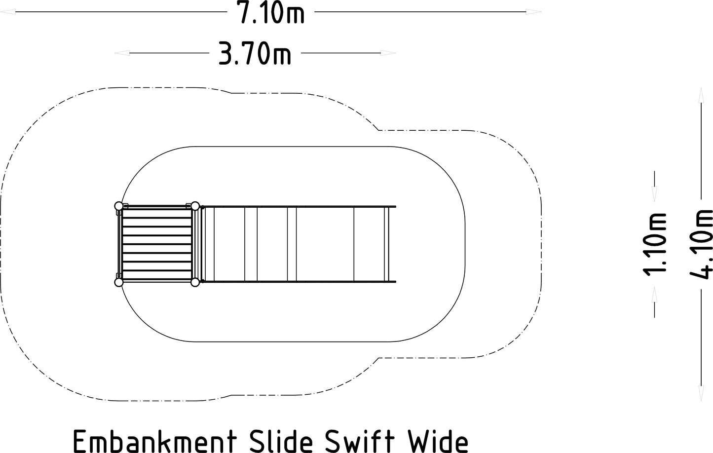Släntrutsch Swift Bred