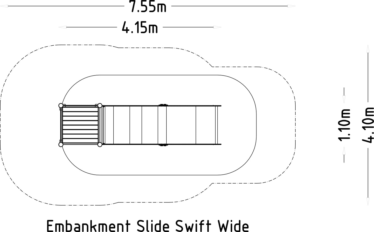 Släntrutsch Swift Bred