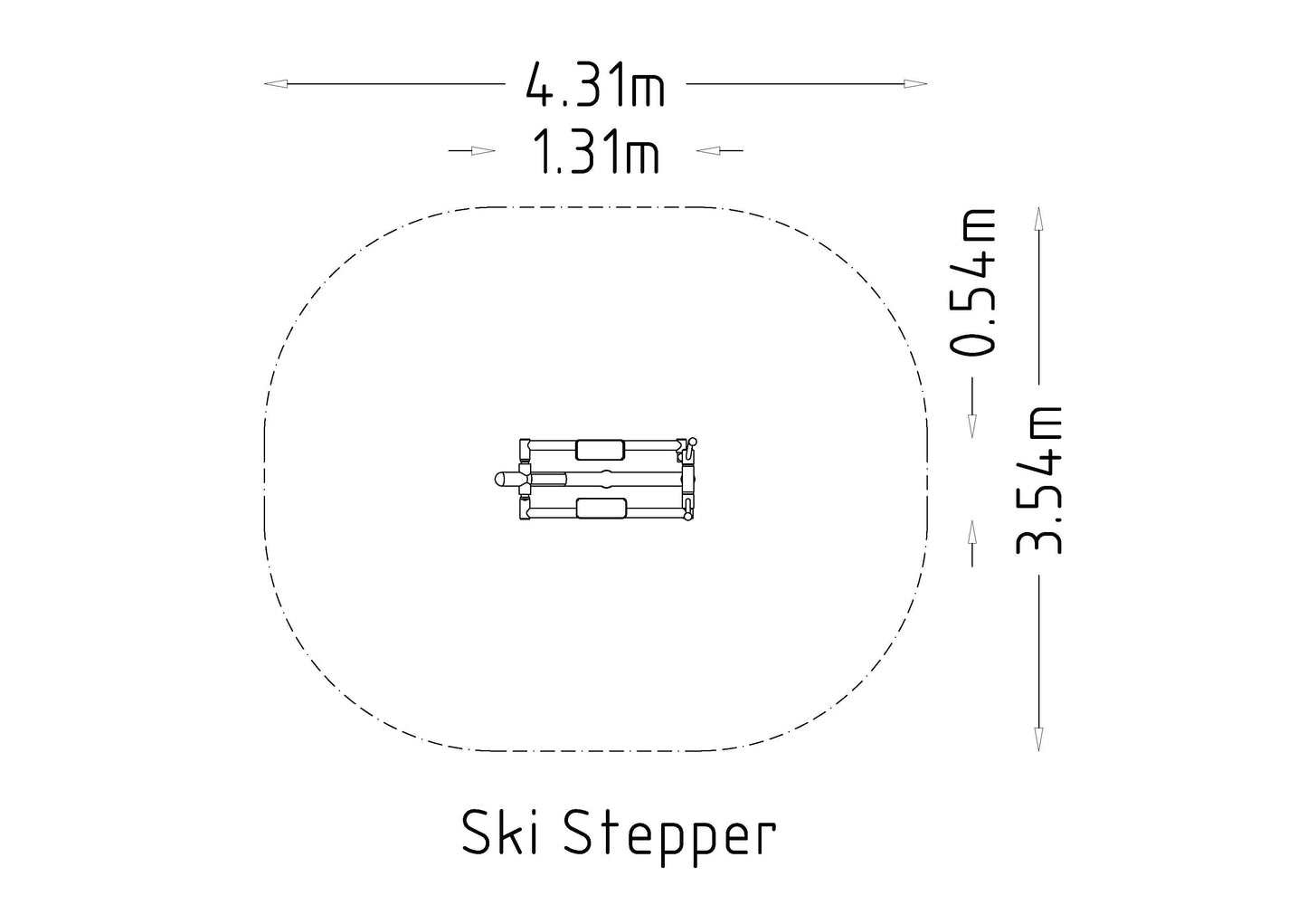 HAGS Ski stepper