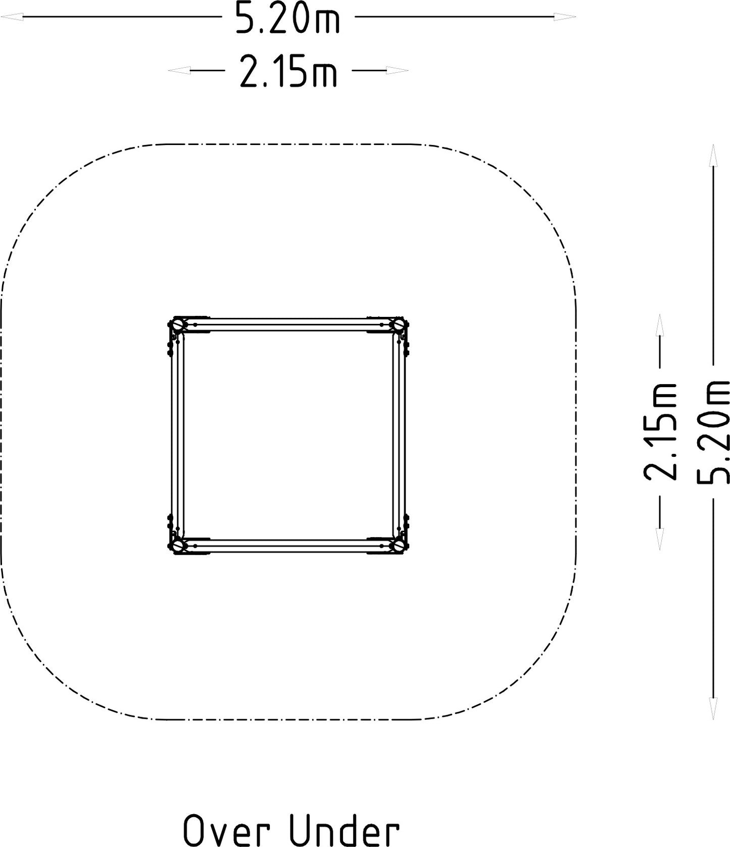 Hinderbana Over Under