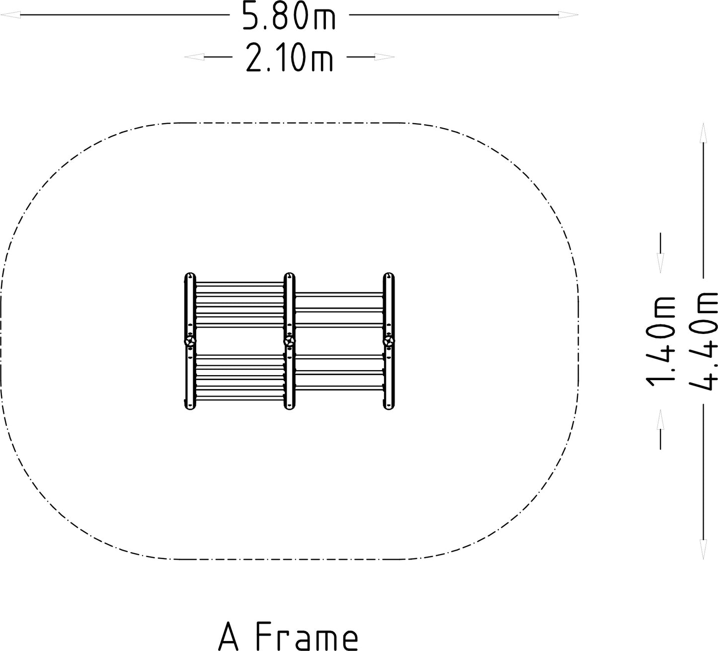 Hinderbana A Frame