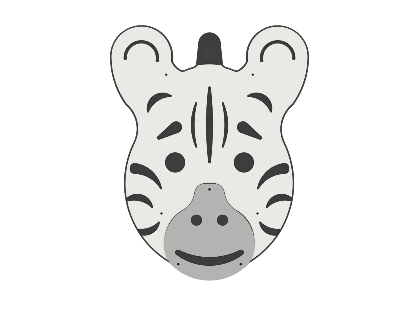 Lekpanel Zebra