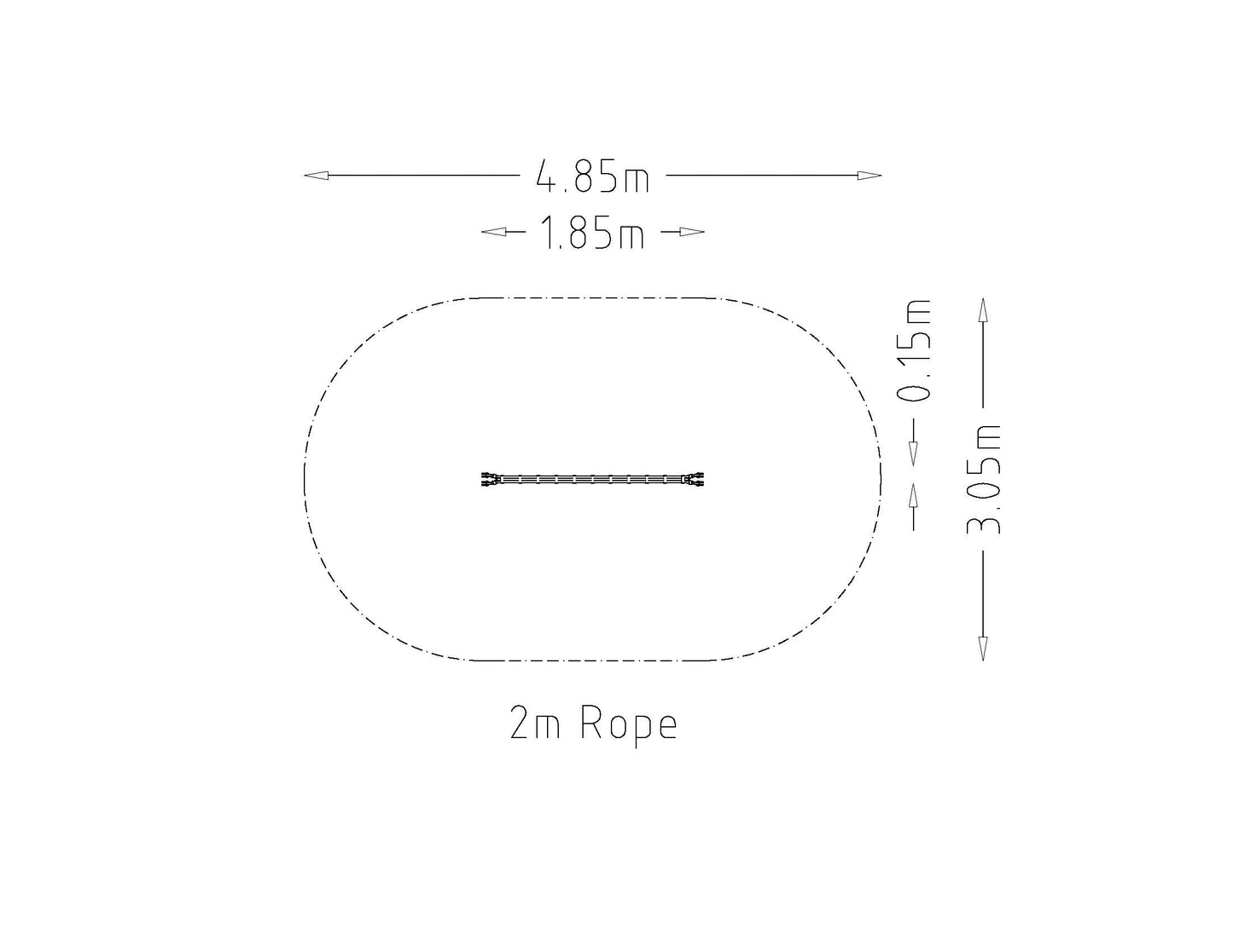 Slackline Rep 2m