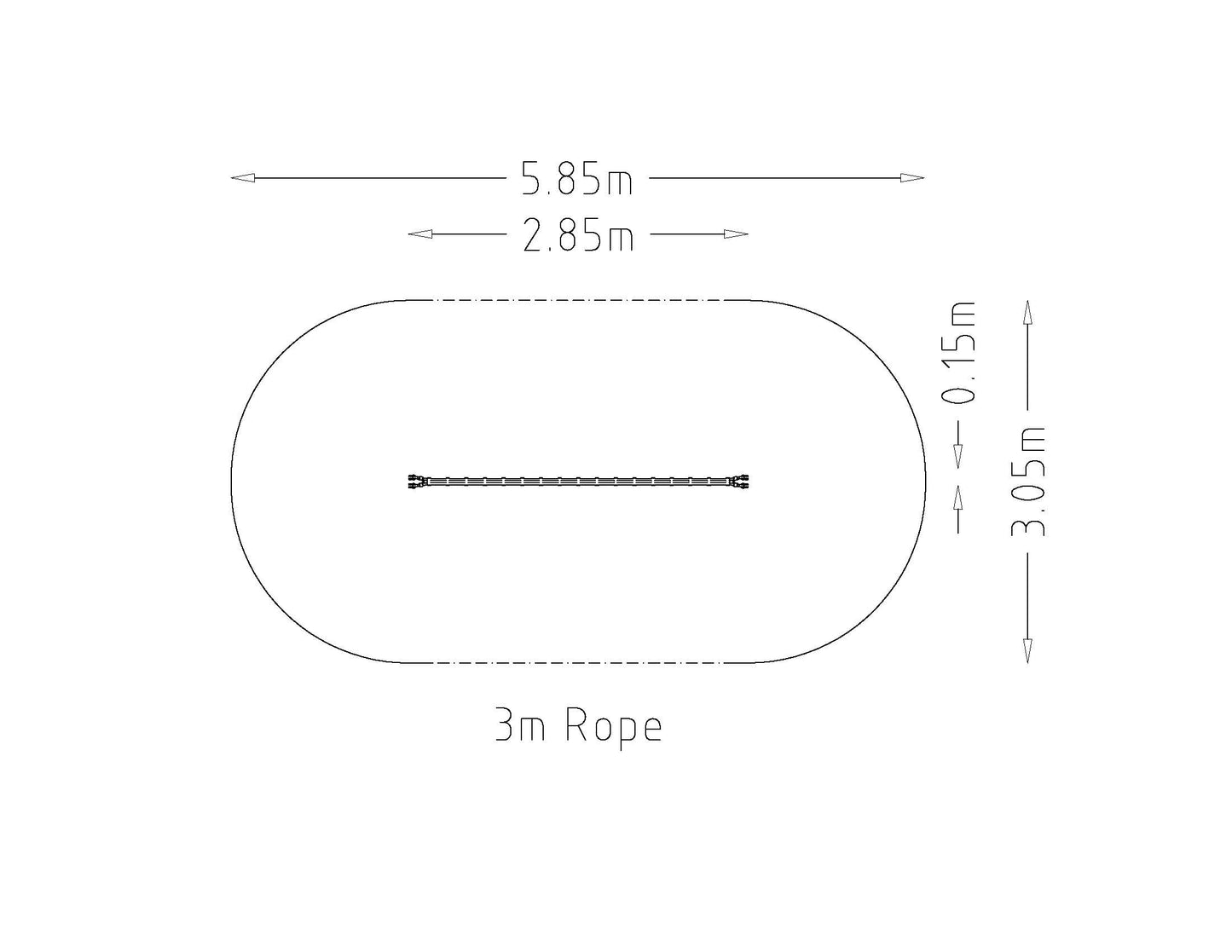 Slackline Rep 3m