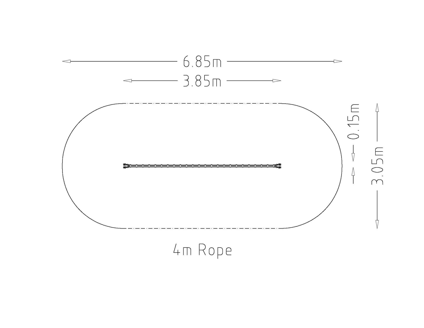 Slackline Rep 4m