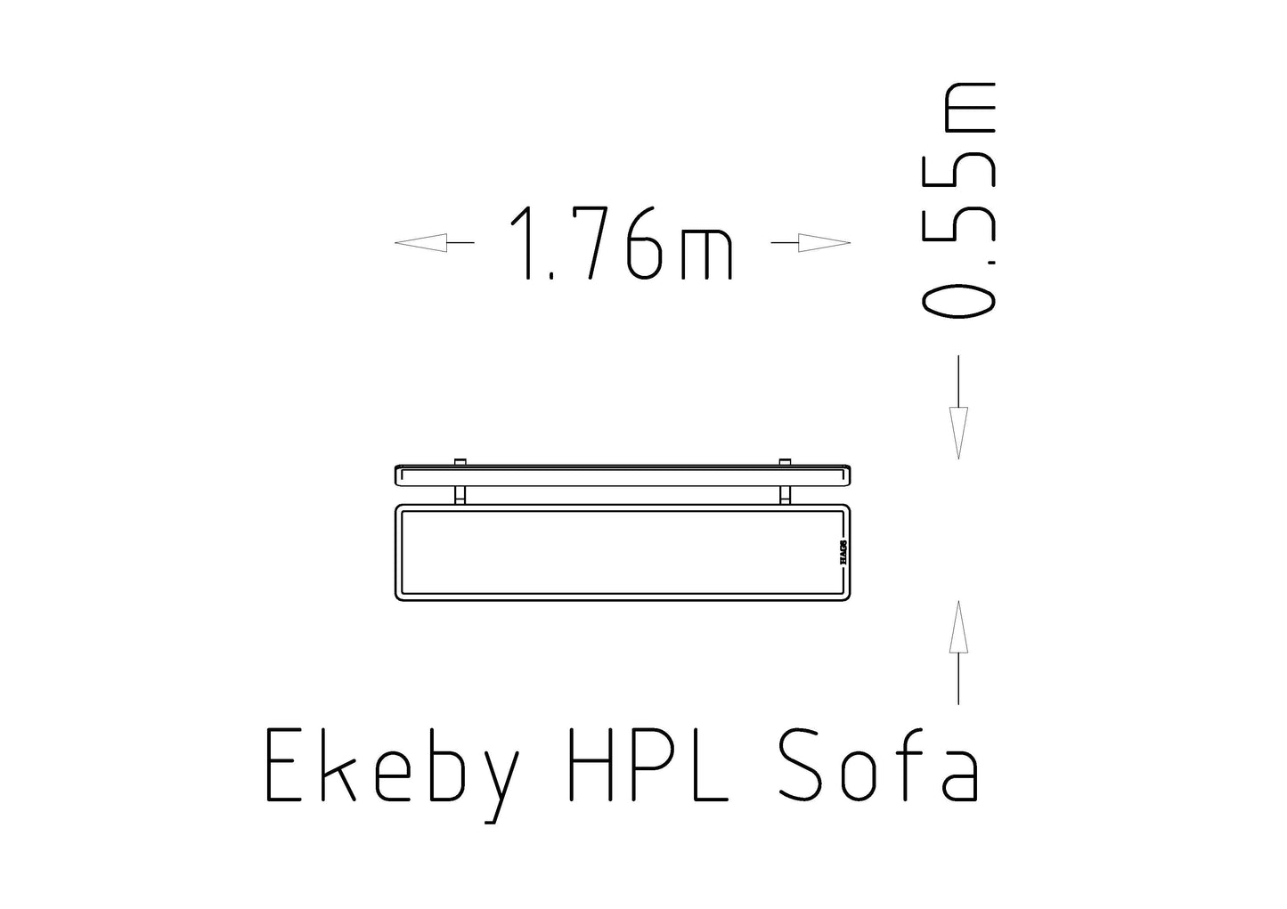 Parksoffa Ekeby HPL
