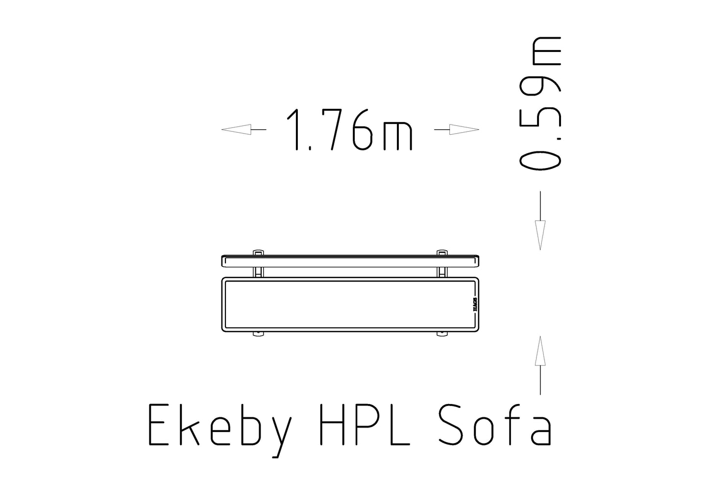 Parksoffa Ekeby HPL