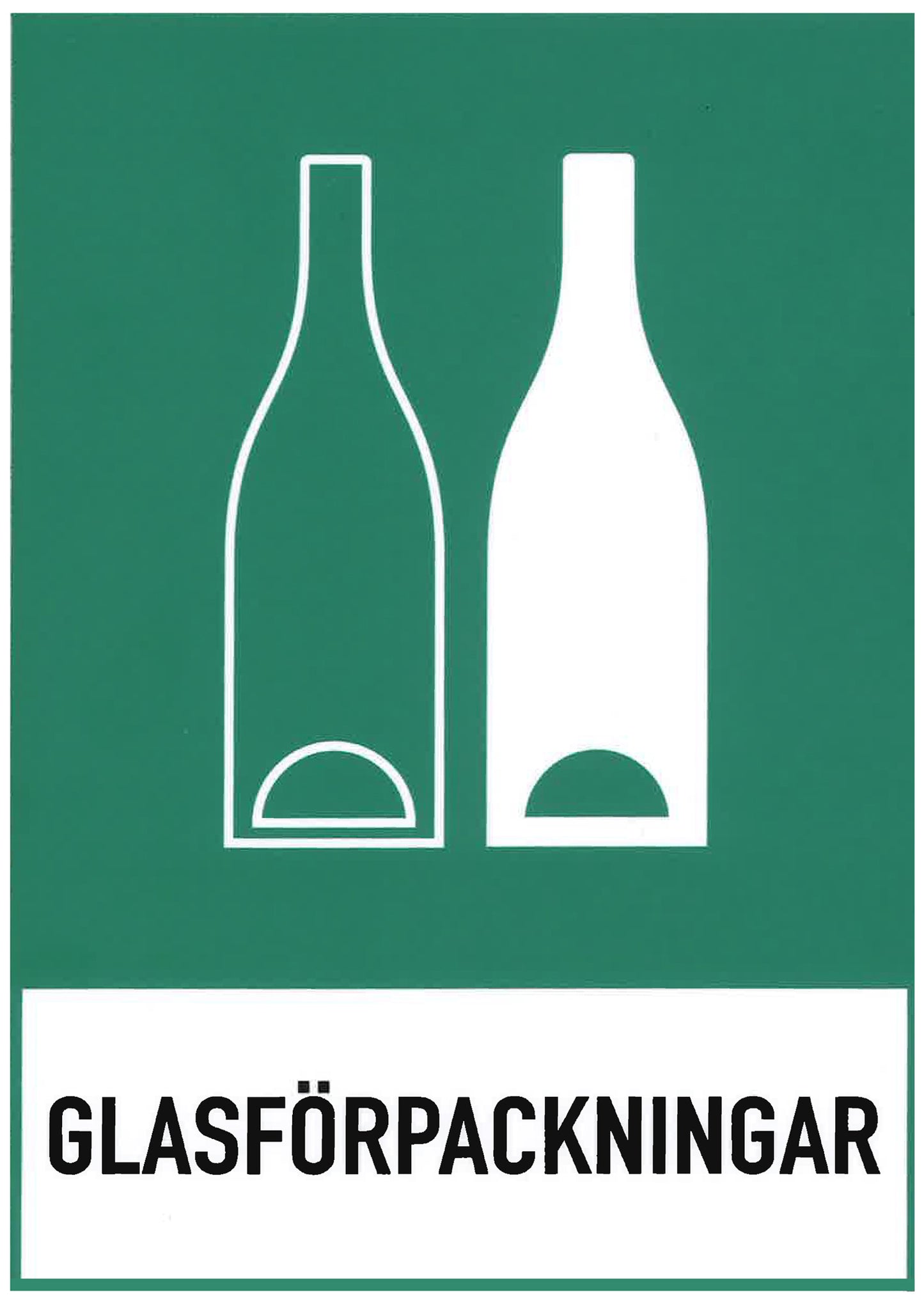 Dekal Glasförpackningar