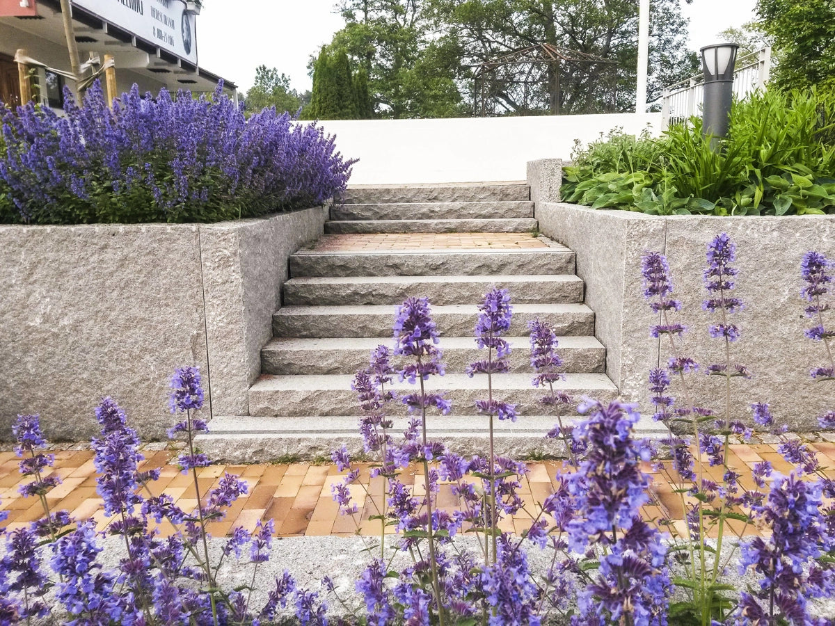 Kontraststeg Porto Grå/Diabas, bottensteg, 1500x350x170