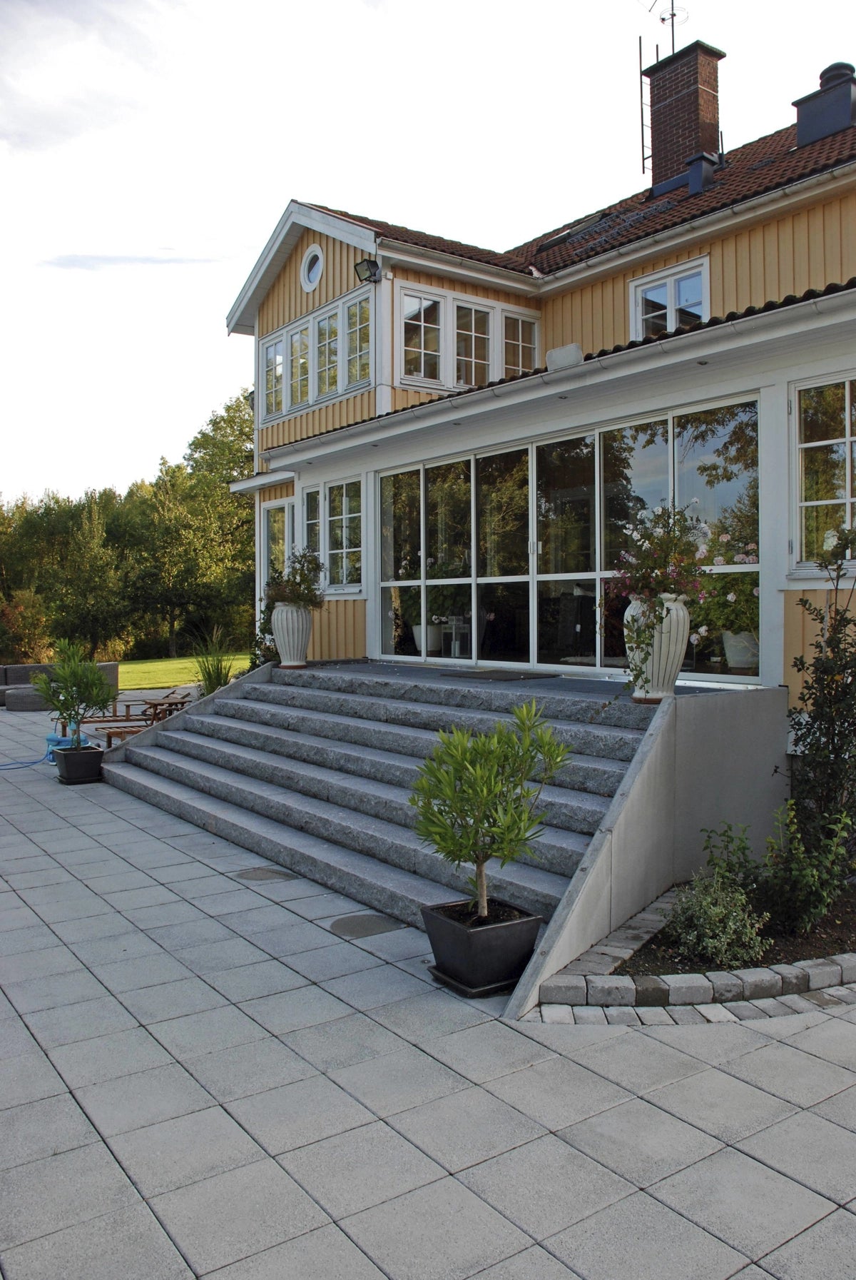 Blocksteg Porto grå, 1500x350x150