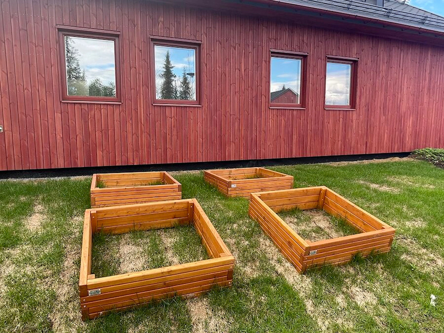 Image Stora Kvadraten Blomlåda