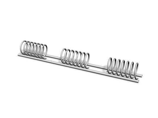 CYKELSTÄLL, 6-10 PL, 231 CM