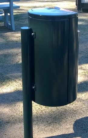 STOLPE 60X1200 RAL 6012 MÖRKGRÖN