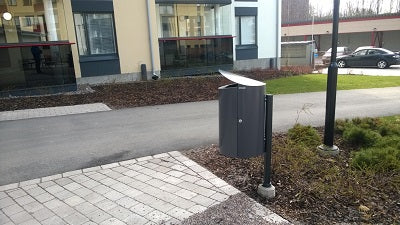 STOLPE 60X1200 RAL 6012 MÖRKGRÖN