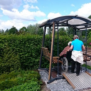 RULLSTOLSRAMP TILL OASIS HAMMOCK INKL SÄKERHETSKIT
