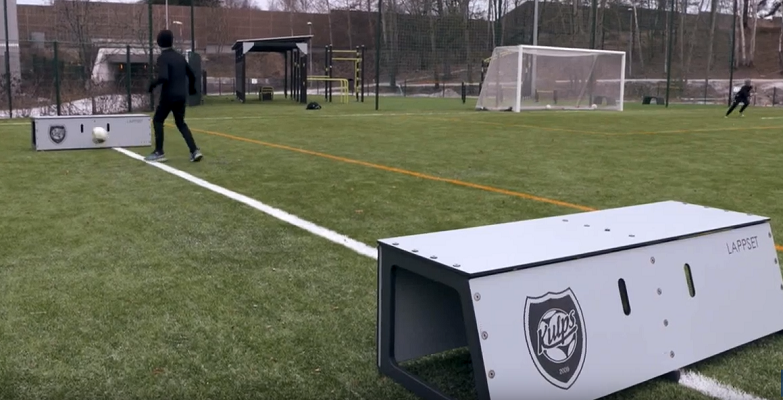 FOTBOLLSBÄNK 450x450x1500