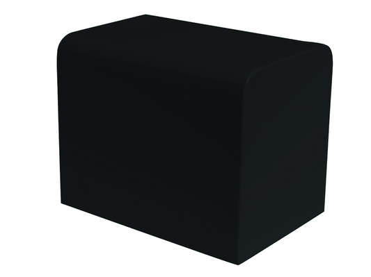 SOFTBLOCK RAK, 500X350X400, SVART