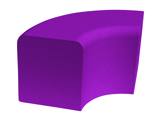 SOFTBLOCK BÅGE, 600X350X400 90°, EPDM2, SPECIALFÄRG