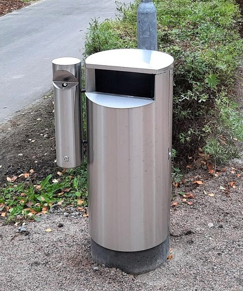 ASKKOPP ''SIDE'', ROSTFRI'