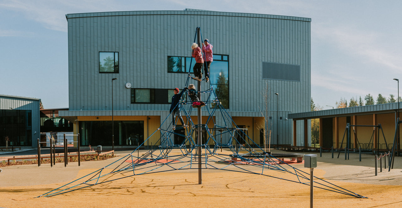 PYRAMID NET L BLÅ