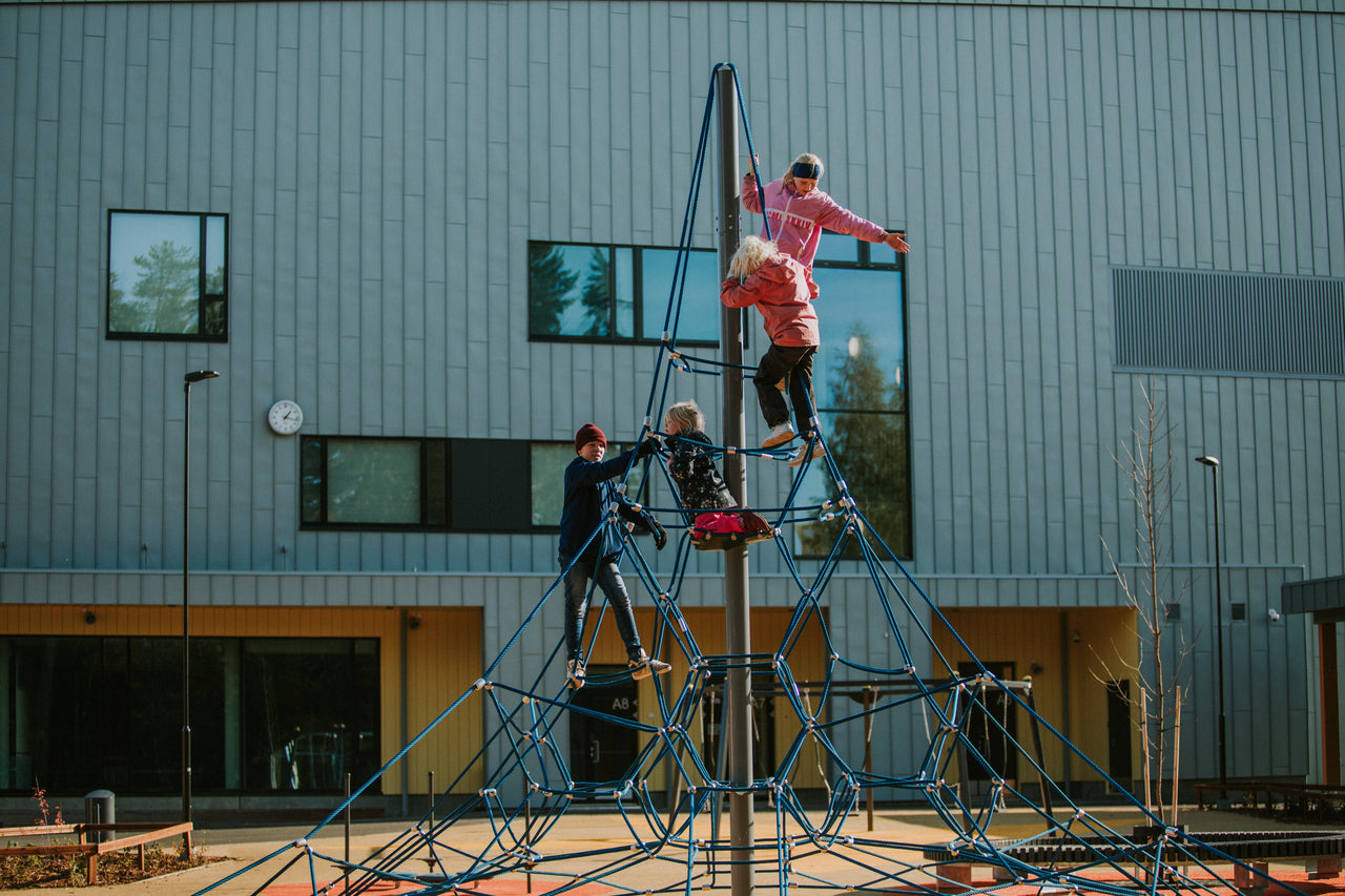 PYRAMID NET L BLÅ