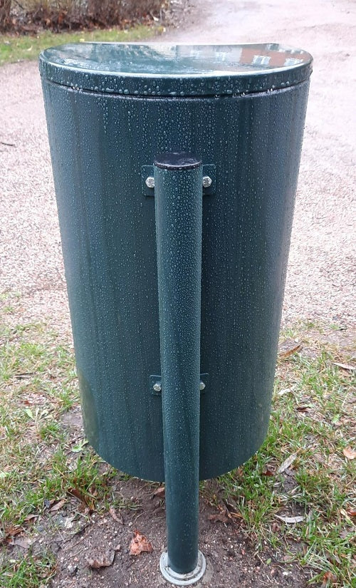 STOLPE 60X1200 RAL 7024 GRÅ