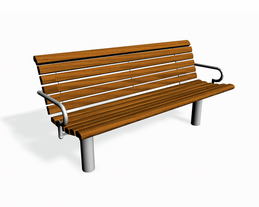 STRÖGET SOFFA MED ARMSTÖD