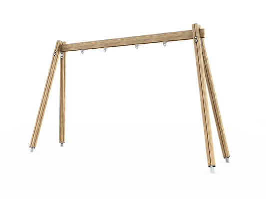 GUNGSTÄLLNING 2 PLATSER LÅG, UTAN FÖRANKRINGSSKIDOR