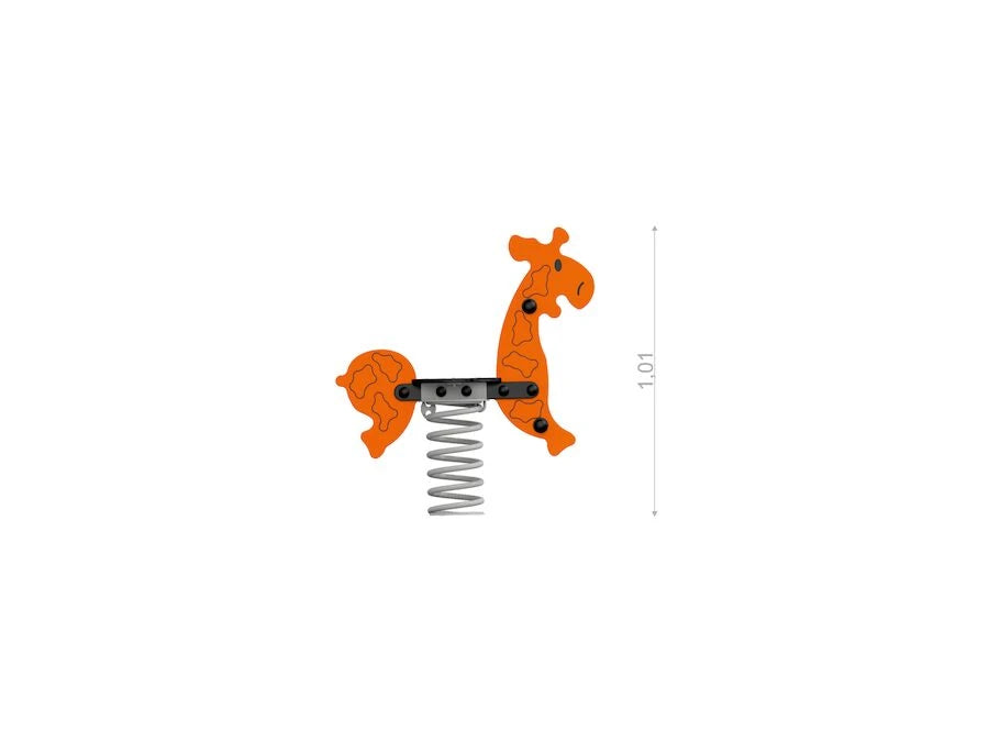 Image  Giraffen Fjädergunga