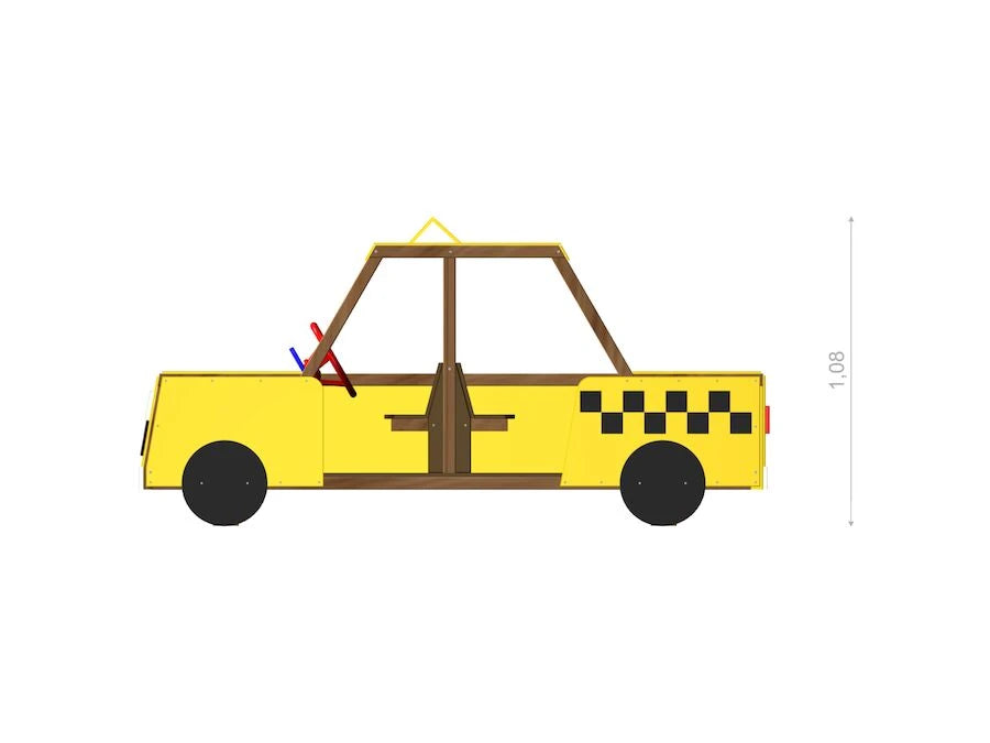 Image  Taxibilen Lekfordon
