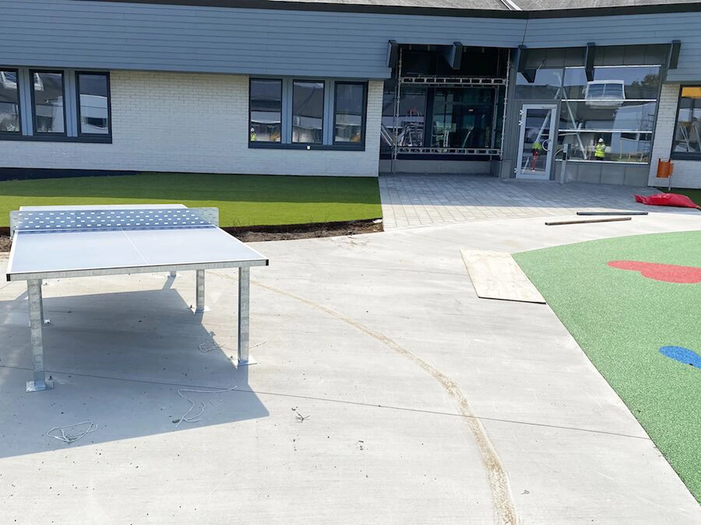 Image Utomhus Bordtennisbord Stålnät