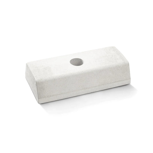 Mittstöd normal, med stolphål  Ø 60mm, utan lim