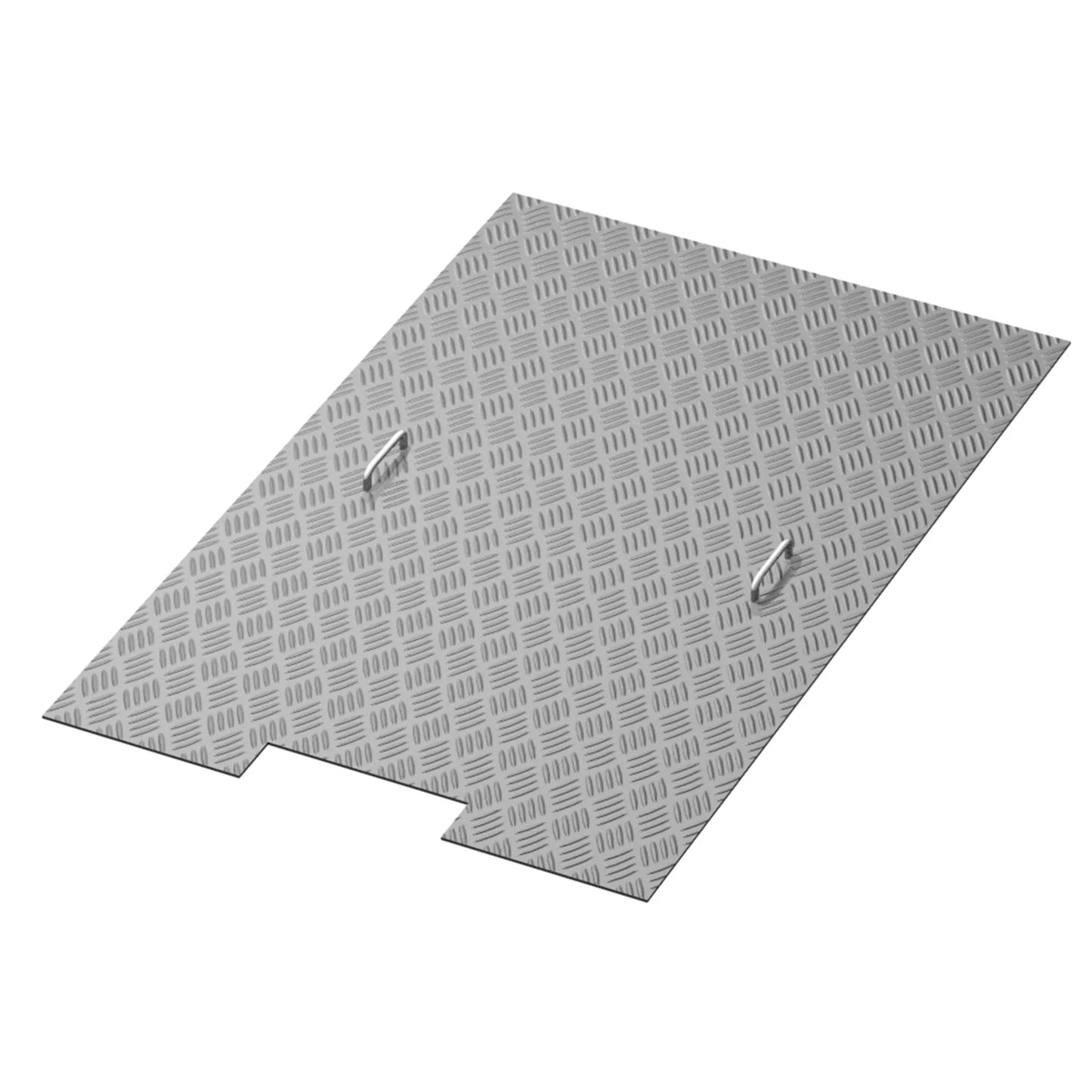 Aluminiumlock till fundament B-C