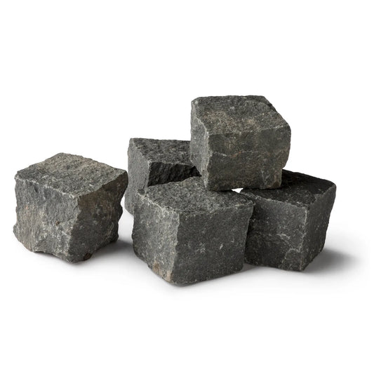 Smågatsten Diabas, råkilad, ~80/100, säck
